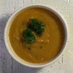 vellutata di lenticchie rosse